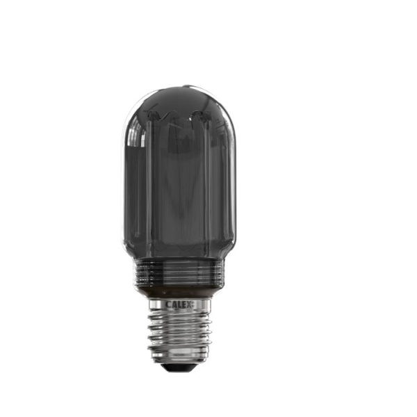 LED buislamp E27 titanium glas dimbaar 3,5 watt flame