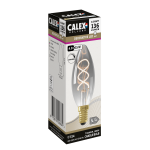 Calex E14 titanium kaarslamp 4W dimbaar met spiraal filament