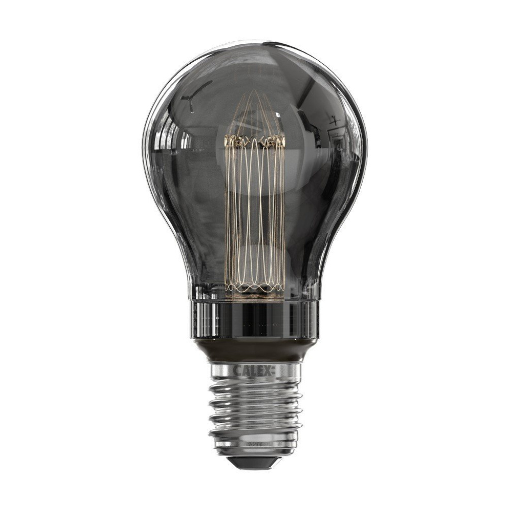 Productafbeelding van Calex E27 CROWN Titanium Peerlamp 3,5W Flame Dimbaar