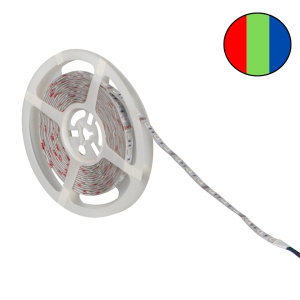 Productfoto Dimbare LED Strip RGB 120 LEDs/m 12VDC IP65 5M - Kanlux