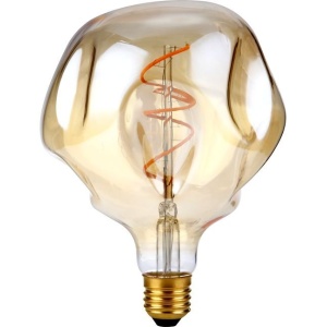 Productfotot van SPL E27 XL Lamp MYSTERY 4W Flame Goud Dimbaar