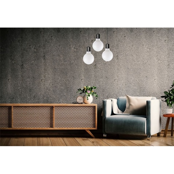 sfeerbeeld SPL E27 Globe G95 5,5W Extra Warmwit Opaal Dimbaar