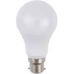 voorkant lamp uit: SPL B22d Peerlamp 5.5W Warmwit Opaal 12-60V