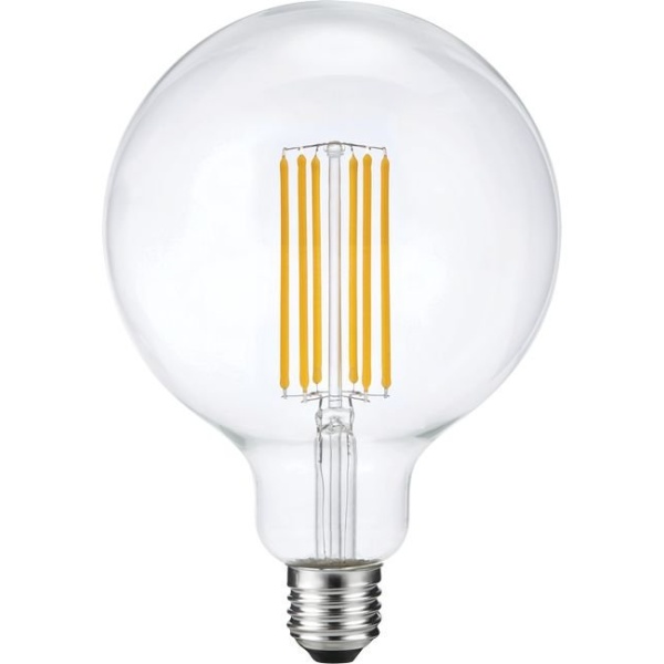 Productfoto van SPL E27 Globe 125 L 6W Extra Warmwit Helder Dimbaar