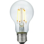 lamp aan: SPL E27 Peerlamp 6W Flame Helder Dimbaar