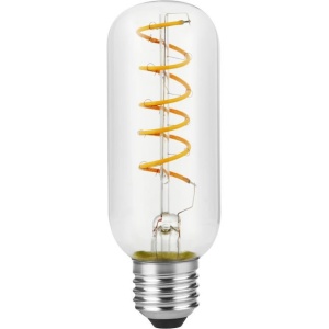 voorkant lamp uit: SPL Flex E27 Buislamp 4,5W Flame Helder Dimbaar