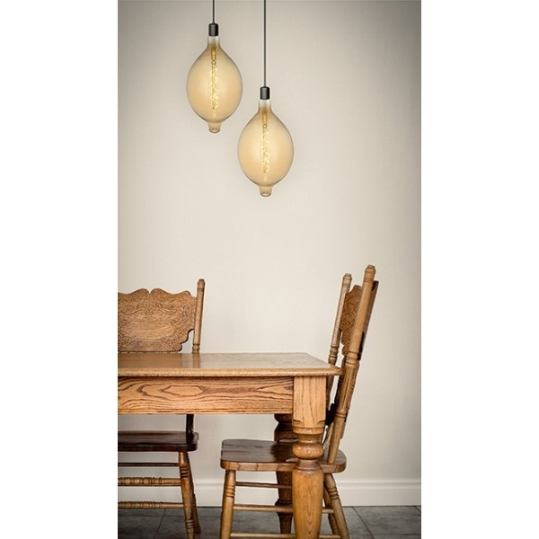 sfeerbeelden 2 lampen:SPL E27 XXL FLEX BT180 4W Flame Goud Dimbaar