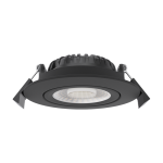 Productfoto van LED Inbouwspot CCT Zwart SLIM-FIT Dimbaar IP65 MIRAN II