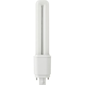 Productfoto van SPL LED PLC G24d 6W 830 2 Pins Warmwit Opaal 14,8CM