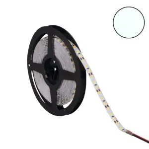 LED strip koelwit op rol met zwarte haspel 12V IP65