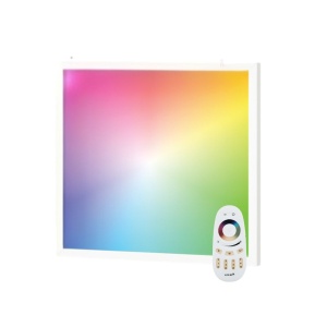 Foto met RGBW LED Paneel met Afstandsbediening