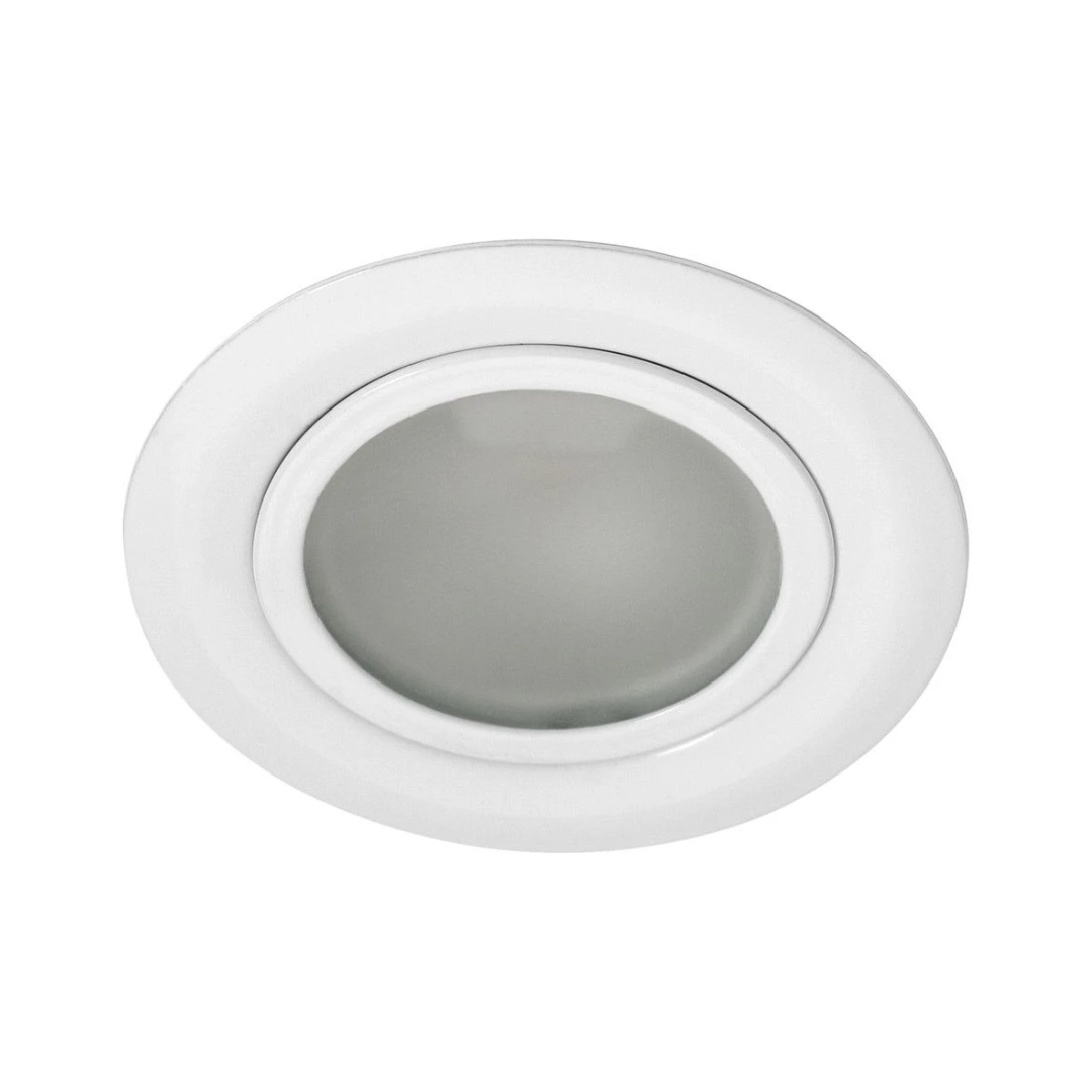 Witte ronde kastverlichting met matte afwerking