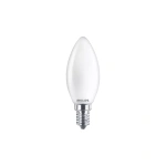 Philips E14 kaarslamp LED 60W warm wit glasafwerking