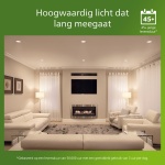 Philips GU10 spot warmwit licht in moderne woonkamerverlichting