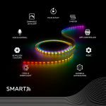 Calex Smart LED strip RGB+CCT 5 meter met appbediening