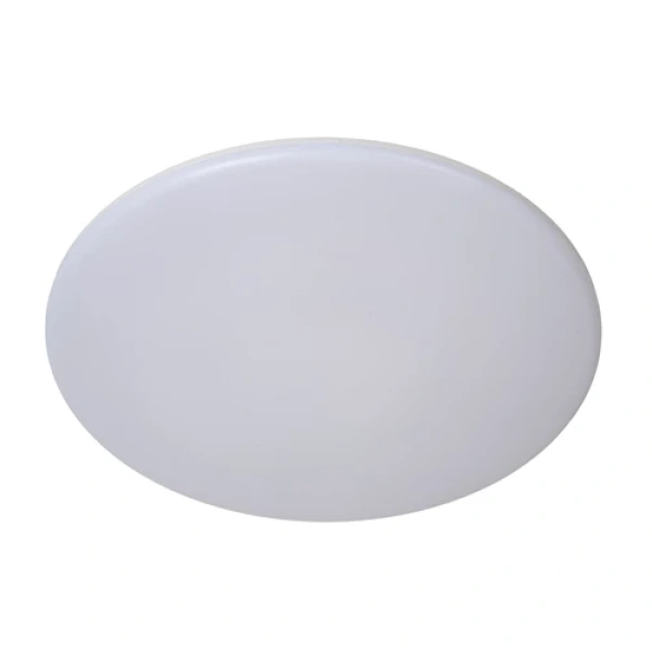 Plafonnière opaalwit 29 cm kunststof IP44 Lucide