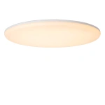 Plafonnière opaalglas 35 cm wit ronde LED IP44 Lucide