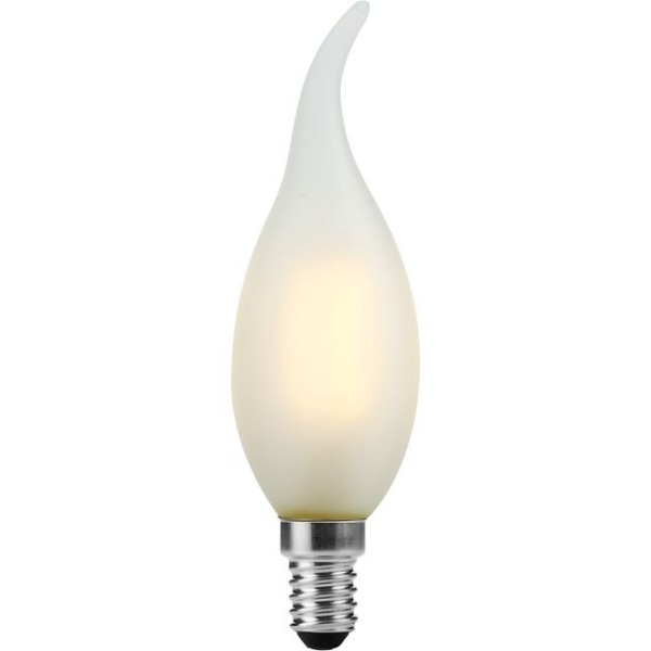 LED kaarslamp E14 frosted glas extra warmwit dimbaar