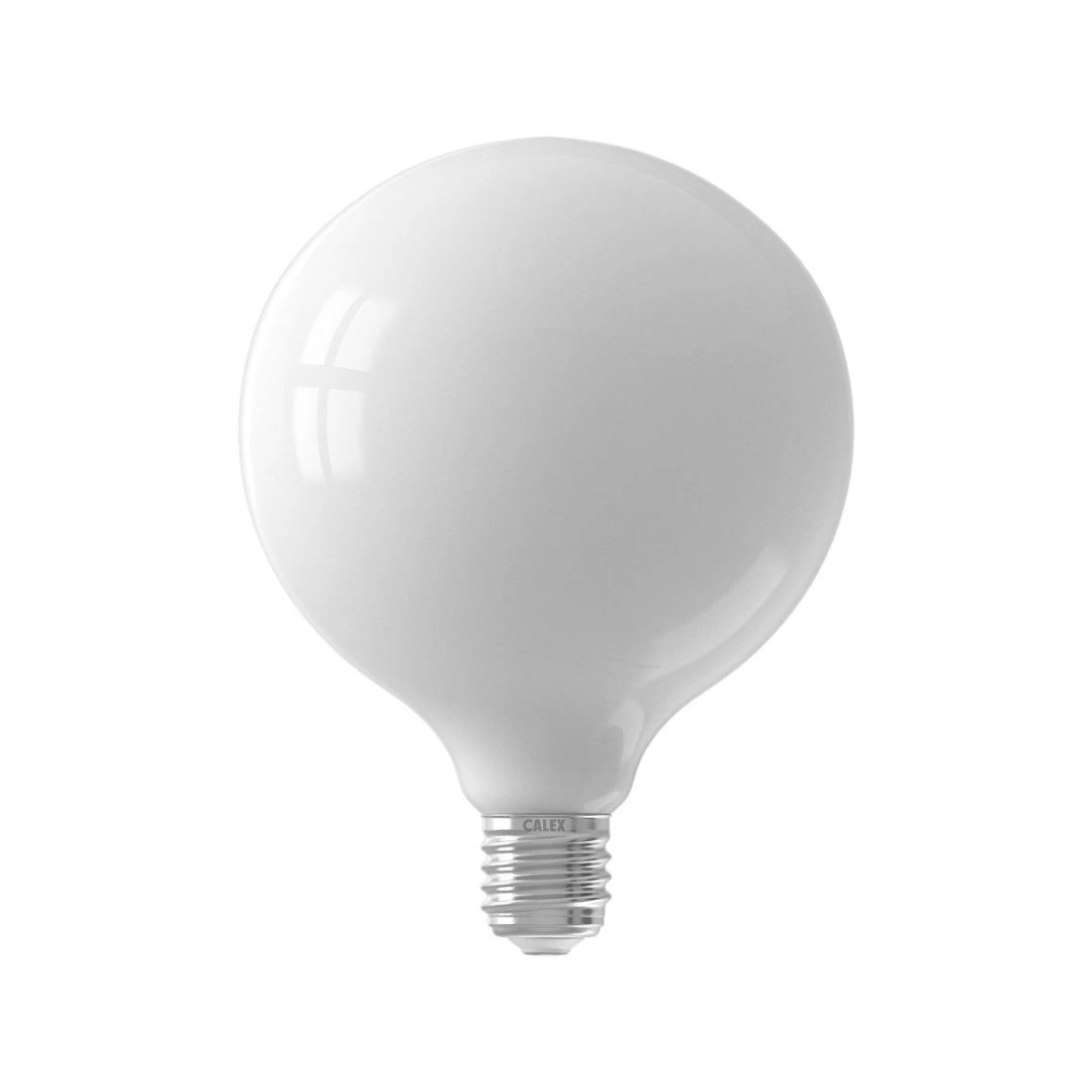 Opale LED lamp met E27 fitting en matwitte afwerking