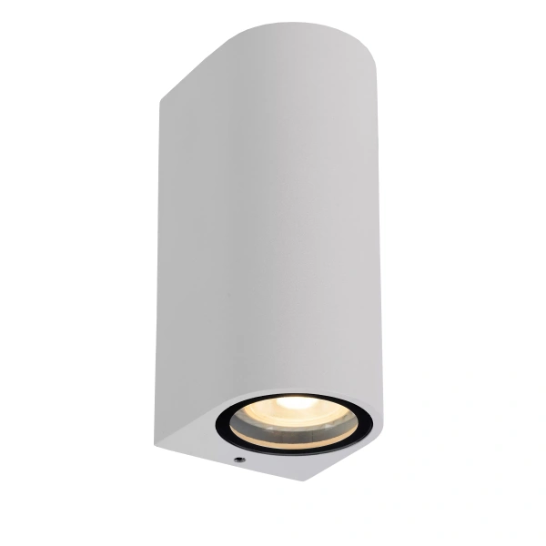 Wandlamp wit aluminium up down modern IP44 Lucide