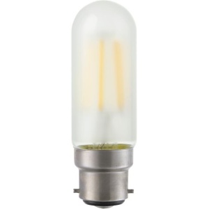 LED buislamp B22d 5W mat glas warmwit dimbaar