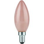 LED kaarslamp E14 fitting vlamvorm warmflame glas dimbaar