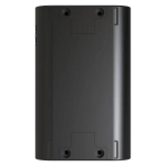 Zwarte LED vloerdimmer met transformator 12V DC kunststof behuizing