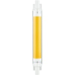 LED R7S buislamp 9W warmwit 118mm dimbaar glasafwerking