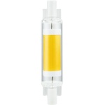 LED R7S buislamp 4W warmwit 78mm dimbaar glasafwerking