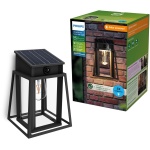Wandlamp Solar met Sensor Modern Zwart LYSIN - Philips